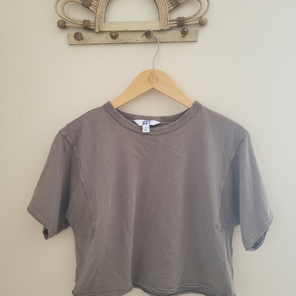Joylab crop tee putty color xs - Picture 2 of 3